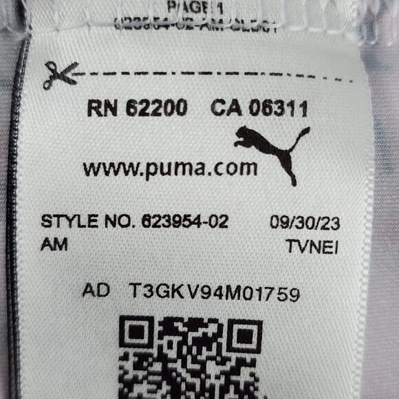 Puma x Arnold Palmer Shirt Mens XL Multi Floral S/S Golf Polo Hawks View Logo - Picture 7 of 8